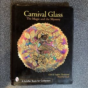 Carnival Glass - The Magic and the Mystery by Thistlewood - Hardback 1998